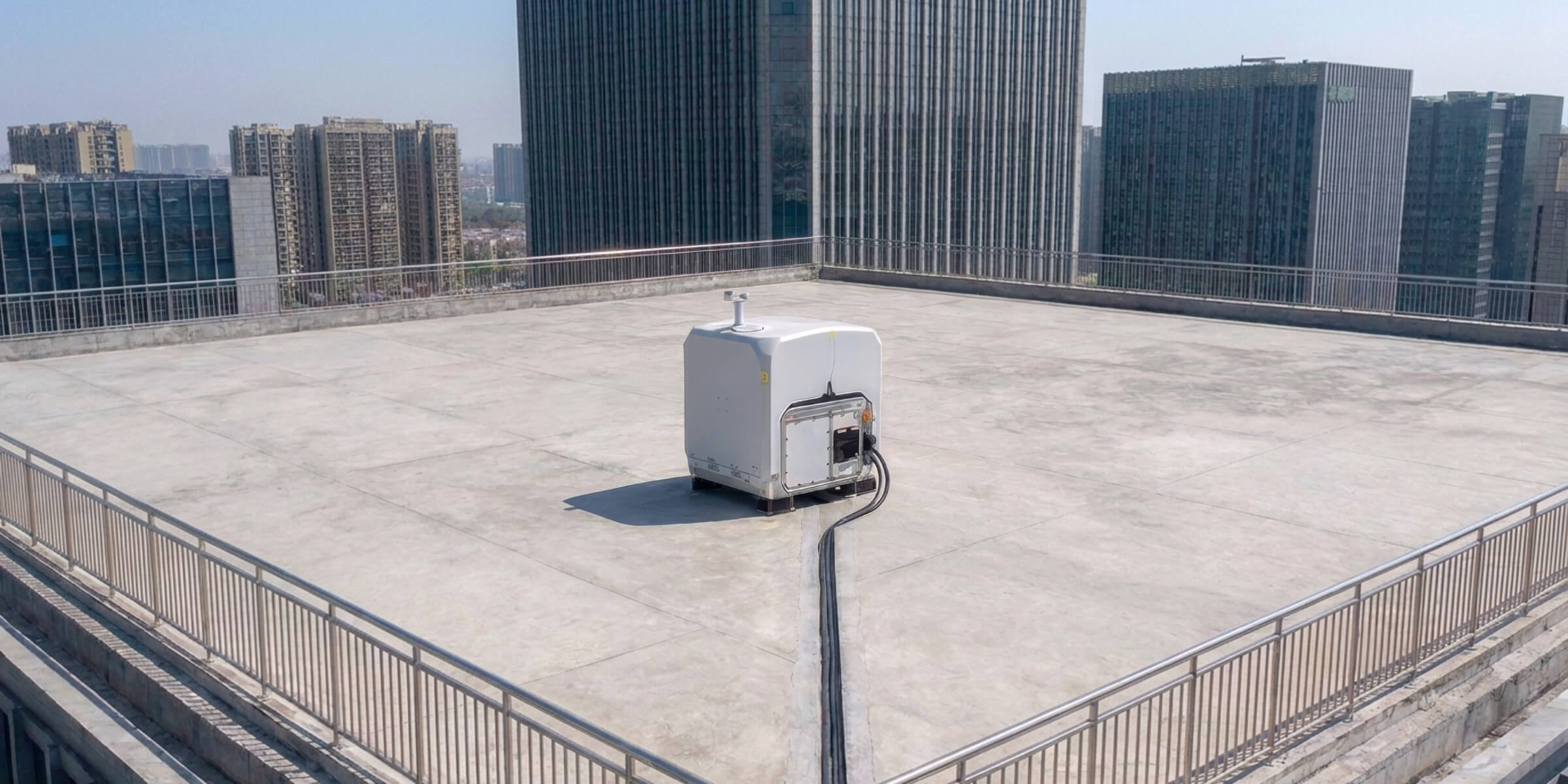 Cerca de edificios